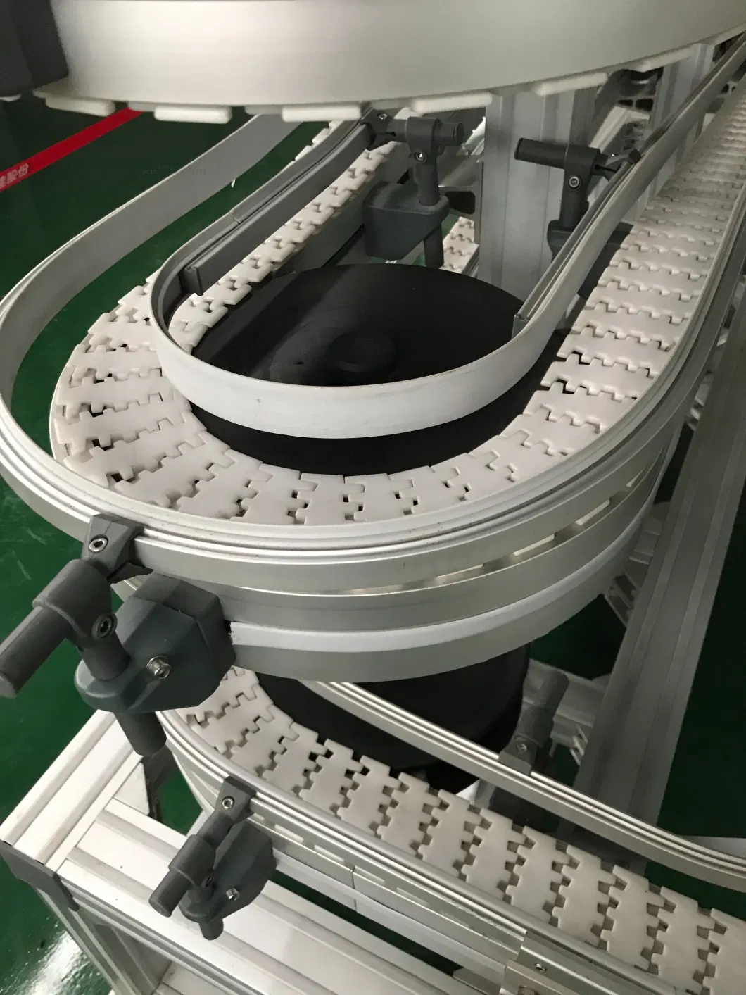 Hairise Automatic Flexible Chain Spiral Conveyor System Wtih ISO&amp; CE &FDA Certificate