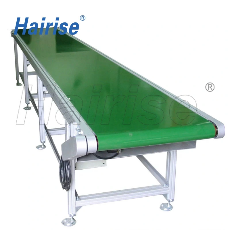 Hairise Best Price Comfortable China High Quality PVC Belt Turning Conveyor System Wtih ISO&amp; CE &FDA Certificate