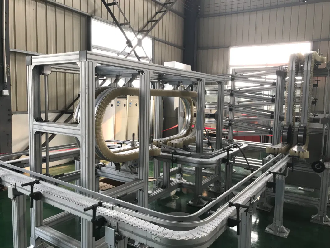 Hairise Automatic Flexible Chain Spiral Conveyor System Wtih ISO&amp; CE &FDA Certificate