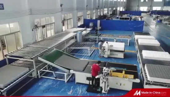 Mattress Assembly Line Roller Conveyor Production Delivery Zl