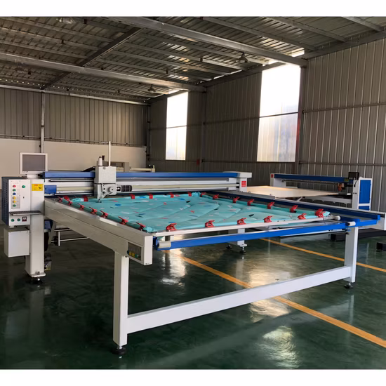 Automatic Computerized Single Multi Needle Shuttle Textile Stitching Quilting Machine