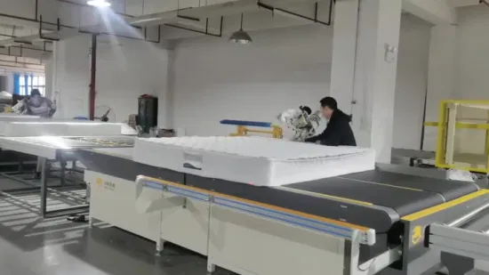 Automatic Assembly Lines for Mattress Workshop Reduces Manpower